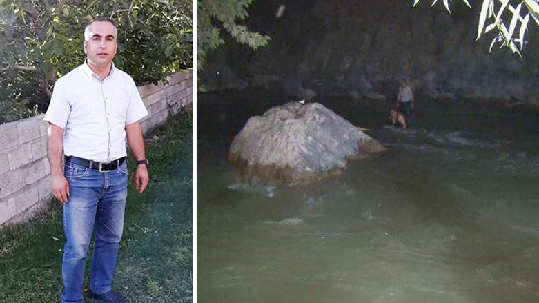 ئۆتۆمبێلێك به‌ شۆفێره‌وه‌ ده‌كه‌وێته‌ ناو رووباری به‌رسیرین